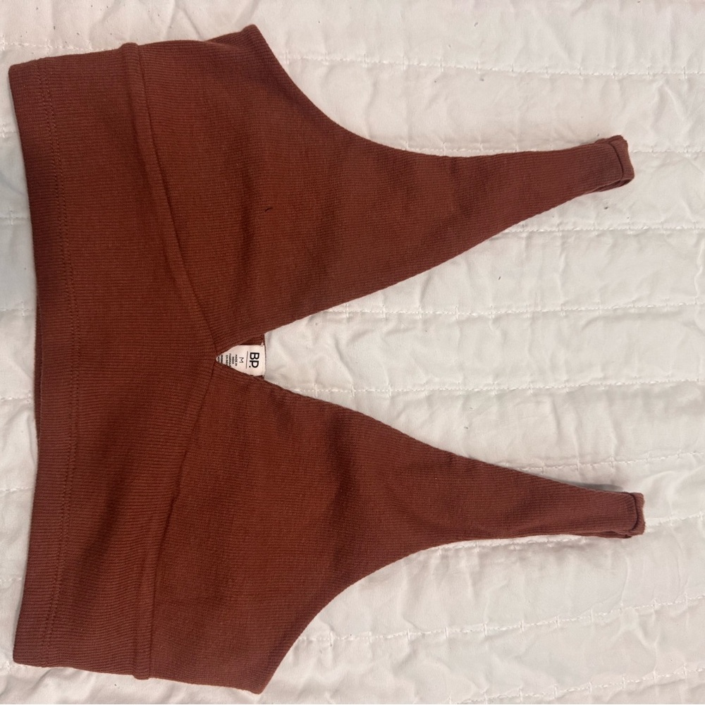 BP Rust Brown Crop Top